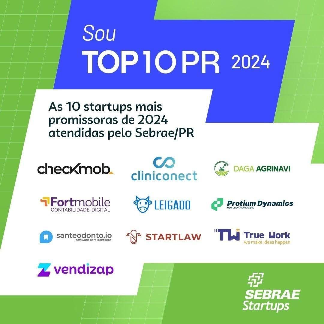 Top 10 Startups Sebrae/PR